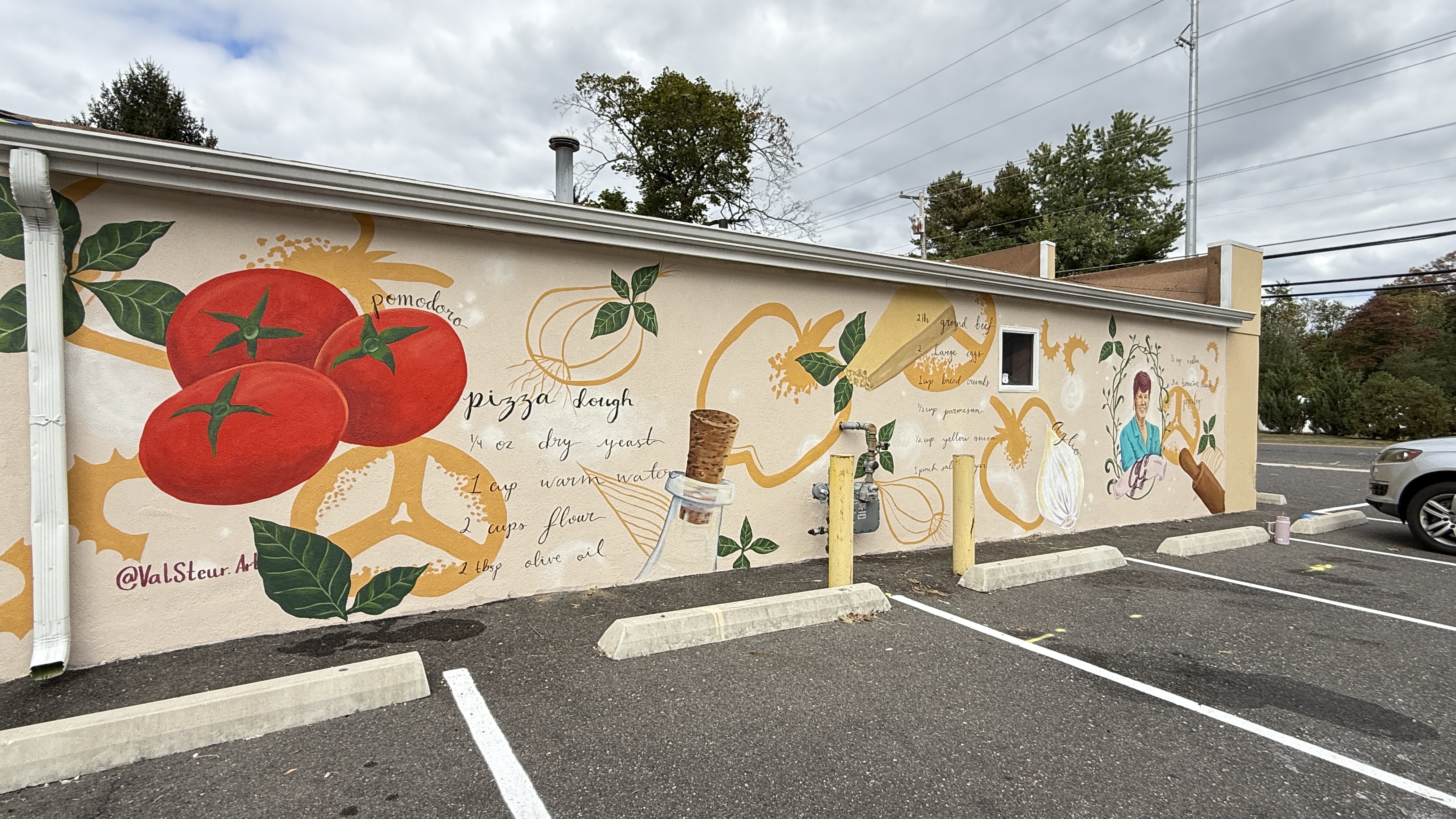 Sicklerville Recipe Mural